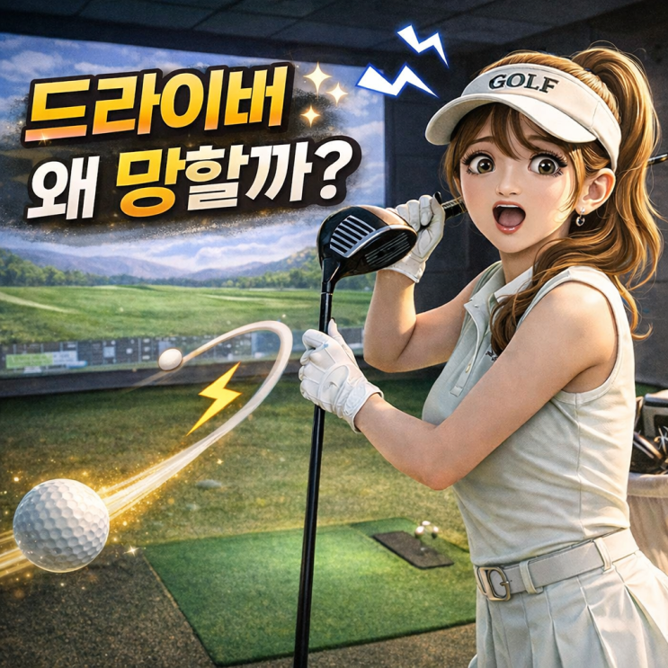  골린이 현실 골프 2｜골린이 드라이버가 망하는 이유 TOP5