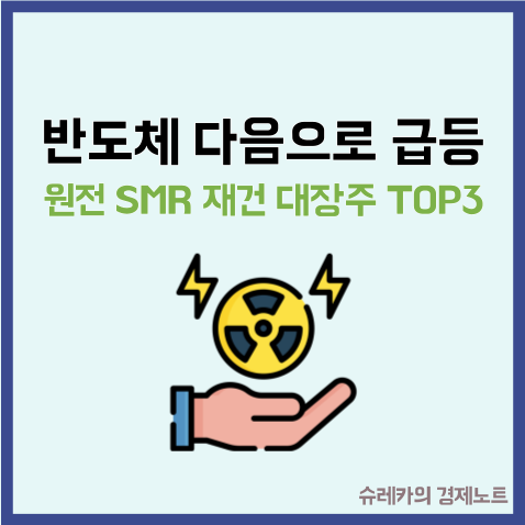  반도체 다음 급등할 원전 SMR 재건 관련 대장주 TOP 3