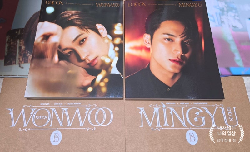 Dispatch Magazine Dicon: SEVENTEEN Mingyu & Wonwoo