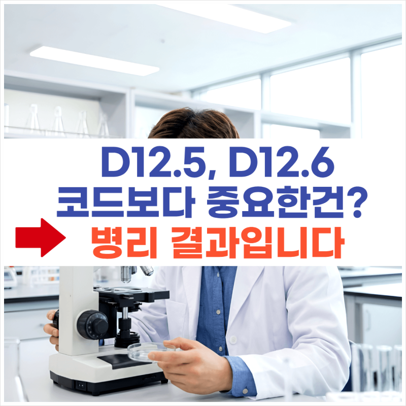 D12.5·D12.6 대장 용종 질병코드, 보험금이 달라지는 이유