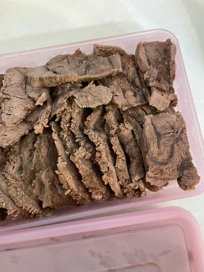 트레이더스 아롱사태 리테일팩 ㅣ 유아식 메뉴 아롱사태수육 만들기