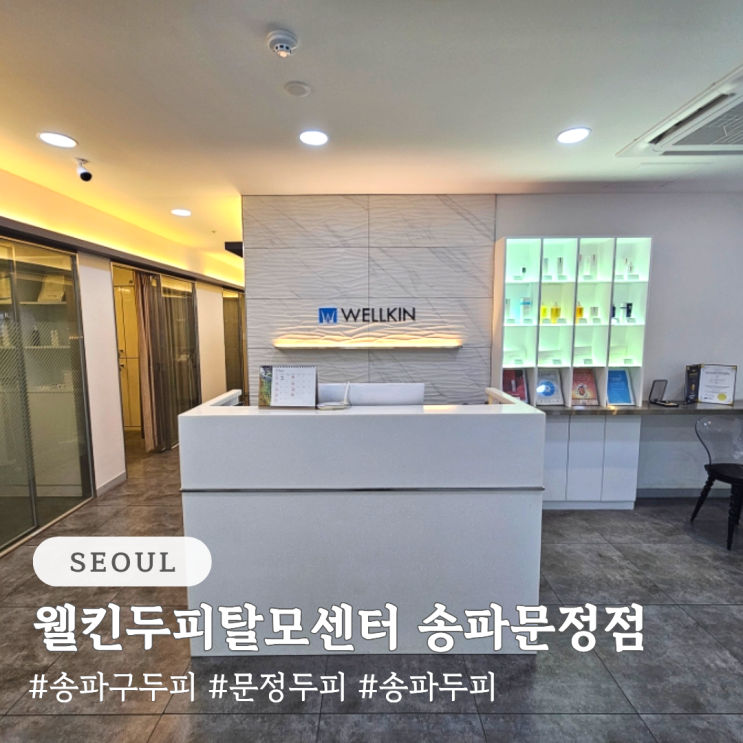  송파구 두피 문정 두피케어 추천 웰킨두피탈모센터 송파문정점