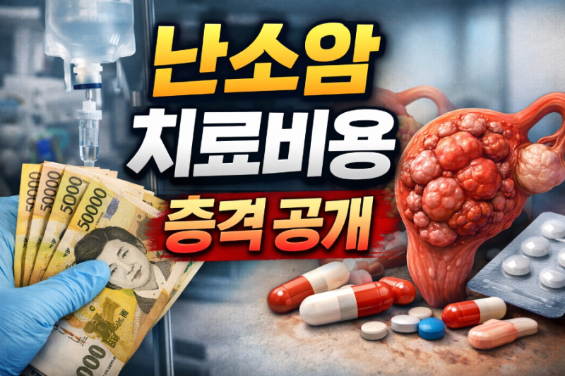난소암 치료비용 총정리! 수술·항암·보험 현실 비용 공개