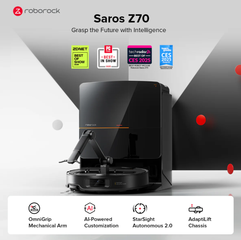 AI 로봇청소기 로보락 Saros Z70, 왜 2026년에도 가장 화제일까??