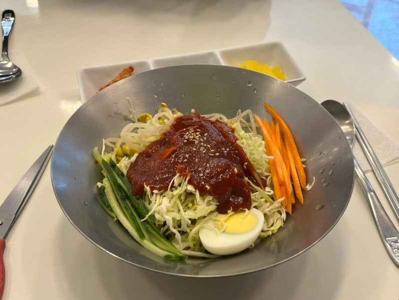 목포역 분식집 | 입맛 없을 때 목포역 신포우리만두 가서 매운쫄면 먹기ㅎㅎㅎ 스뎅 그릇에 ....