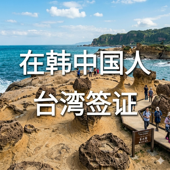  중국인 F-4비자 대만출장을 위한 대만비자(入台证) 발급 사례