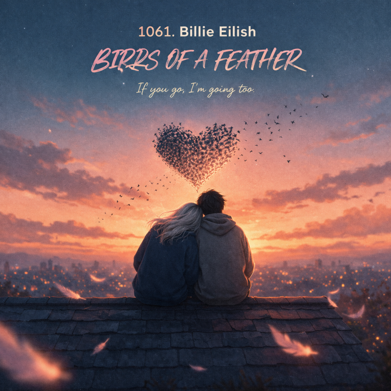 1061. BIRDS OF A FEATHER (버즈오브어페더) 가사 해석 및 발음 _ Billie Eilish