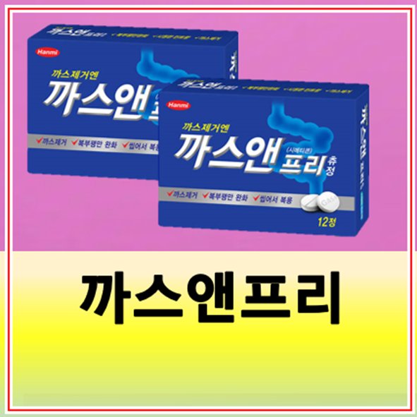 까스앤프리 효과 가격 가스제거제 복용법