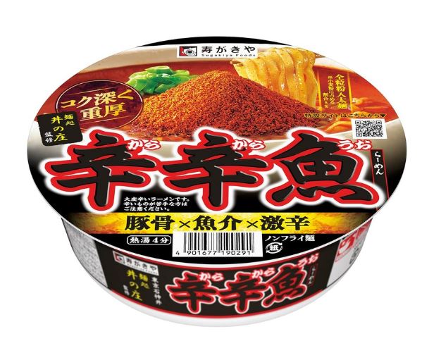  최화정 라면! 일본 품절 대란 '스가키야 카라카라우오' 컵라면