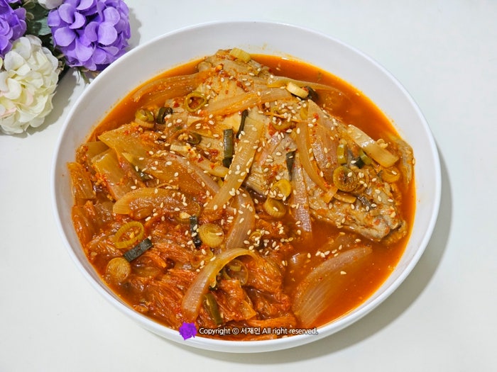 고등어김치찜 고등어묵은지찜 레시피 냉동고등어 묵은지 요리추천♪