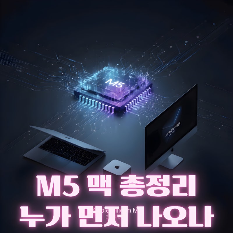 맥북 에어·맥북 프로·아이맥·맥 미니 M5 총정리｜2025~2026 출시일·성능·라인업 변화