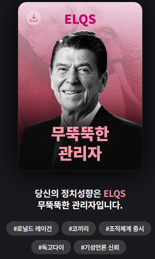  정치 성향 테스트 :: 나의 정치, 사회, 윤리 사상 파헤치기 (중앙일보 링크 o)