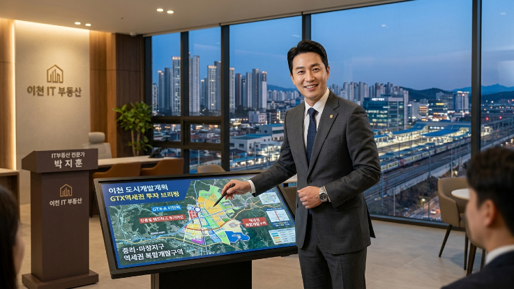  이천역세권 개발 완전 분석GTX-D로 강남 30분 시대, 지금이 투자 골든타임