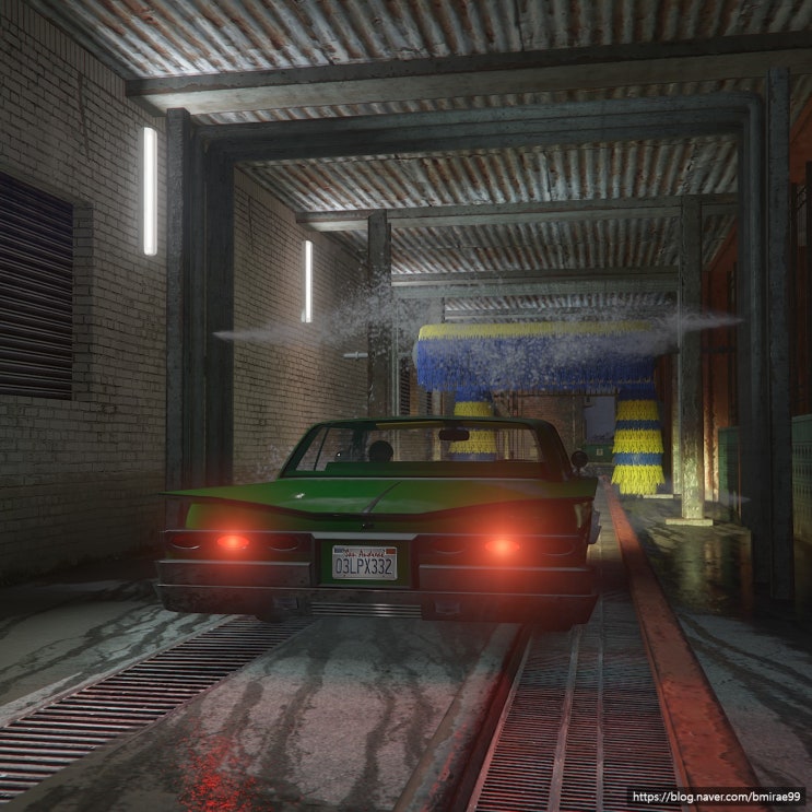  [GTA 온라인] 돈의 가면 콘텐츠 (세차장)