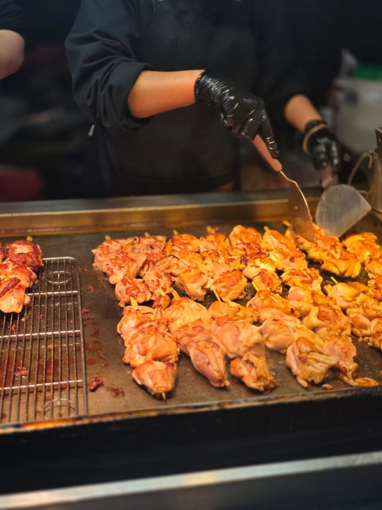  타이베이 야시장 비교 : 라오허제 야시장 vs 닝샤 야시장 (음식 추천, 후추빵, 닭구이)