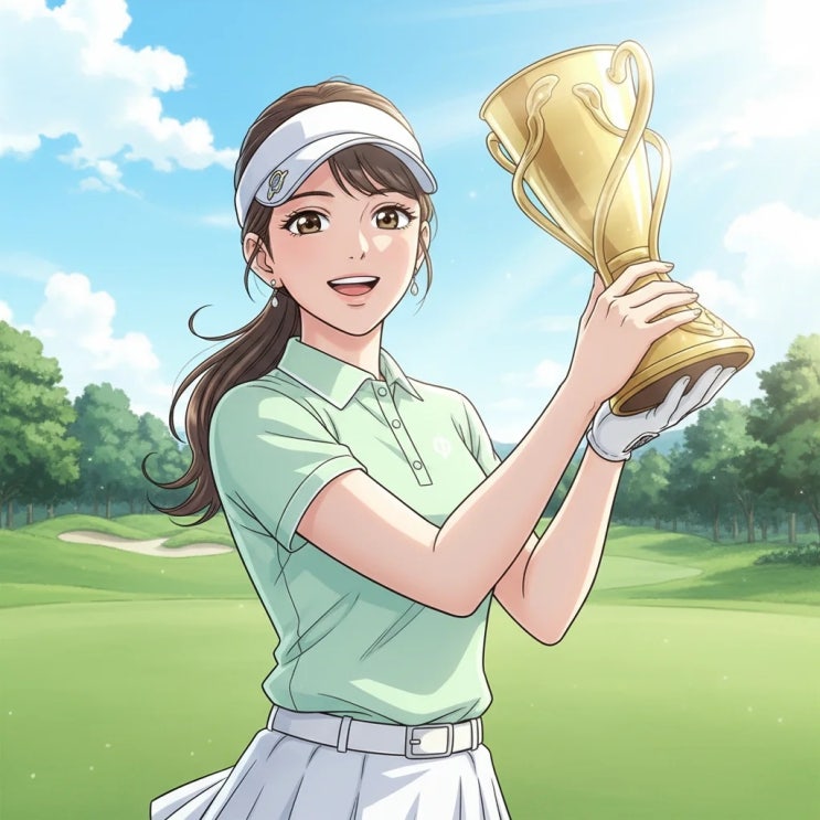 김효주, LPGA <b>4타차</b> 압도적 단독 <b>선두</b>! 13명 본선 진출 쾌거