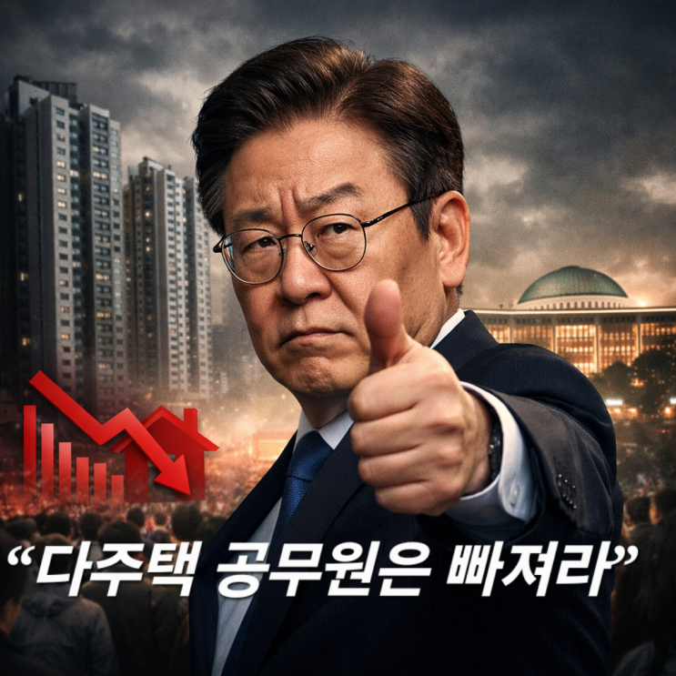  이재명 대통령 초강수…부동산 정책 변화 시작되나...“다주택 공무원은 빠져라”