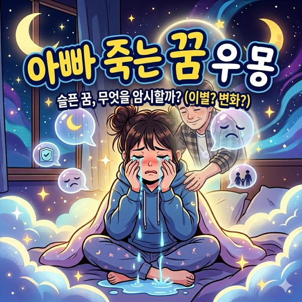 아빠 죽는 꿈 우는 꿈… 혹시 실제 이별의 전조일까? 불안해지는 7가지 해몽