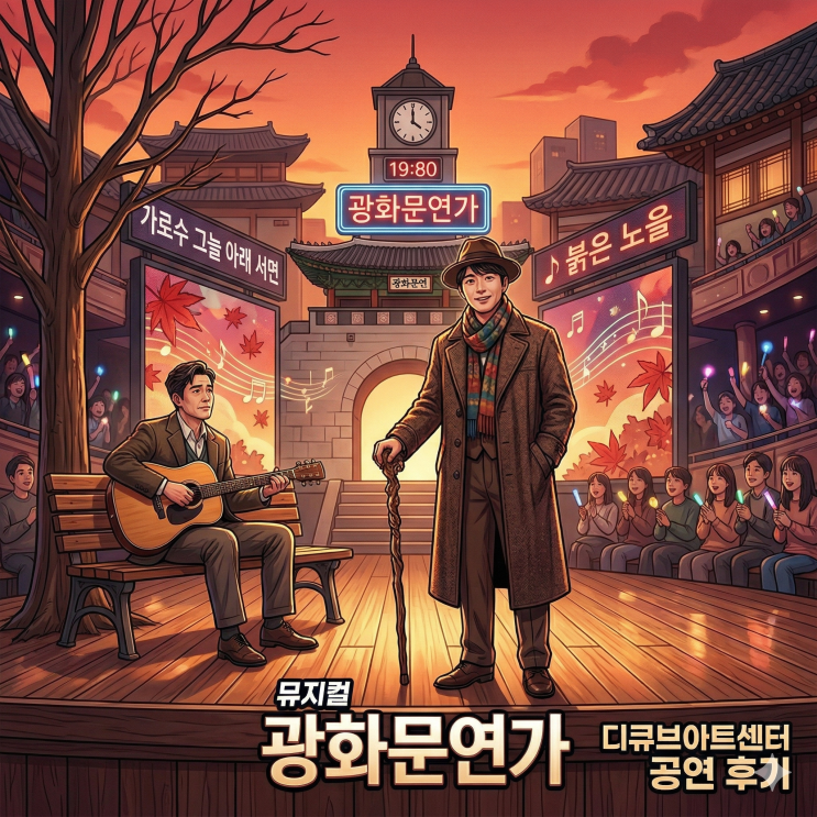  뮤지컬 <광화문연가> 후기 이건명 이석훈 캐스팅, 이문세의 명곡 메들리