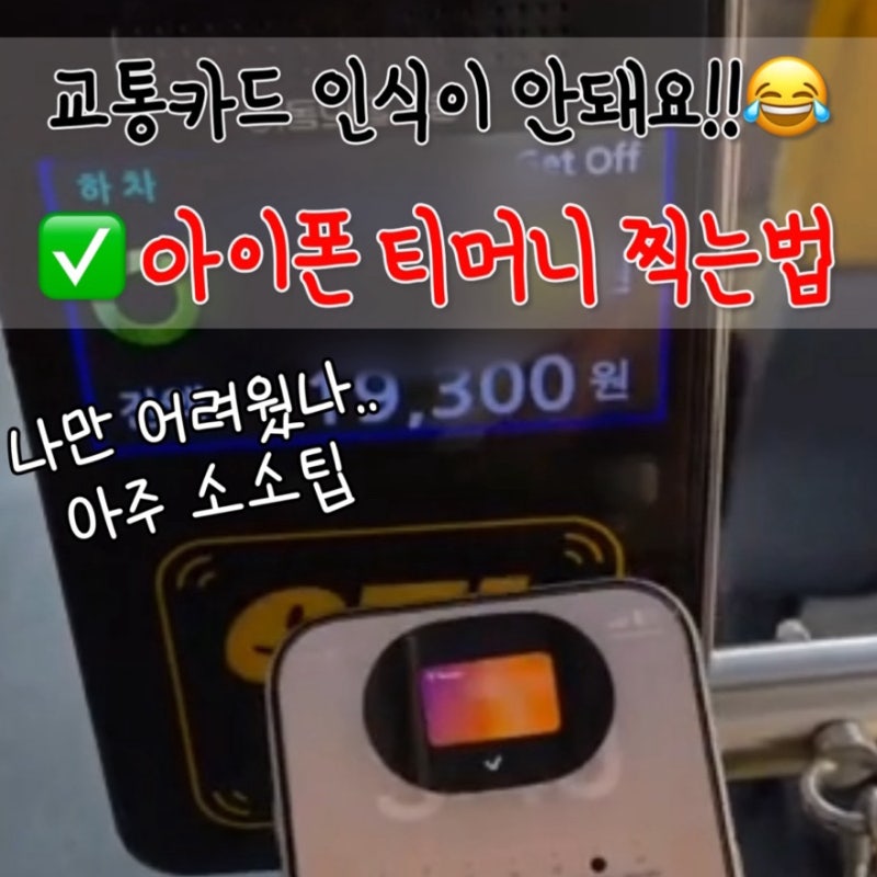 왜 나만 안 찍혀? 아이폰 교통카드 인식 안될때 해결방법, 폰 꺼져도 교통카드 될까?