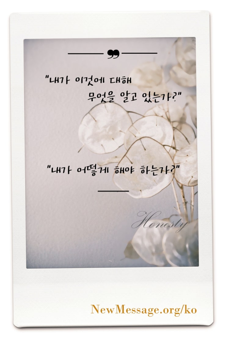  아무 답이 없는 상태