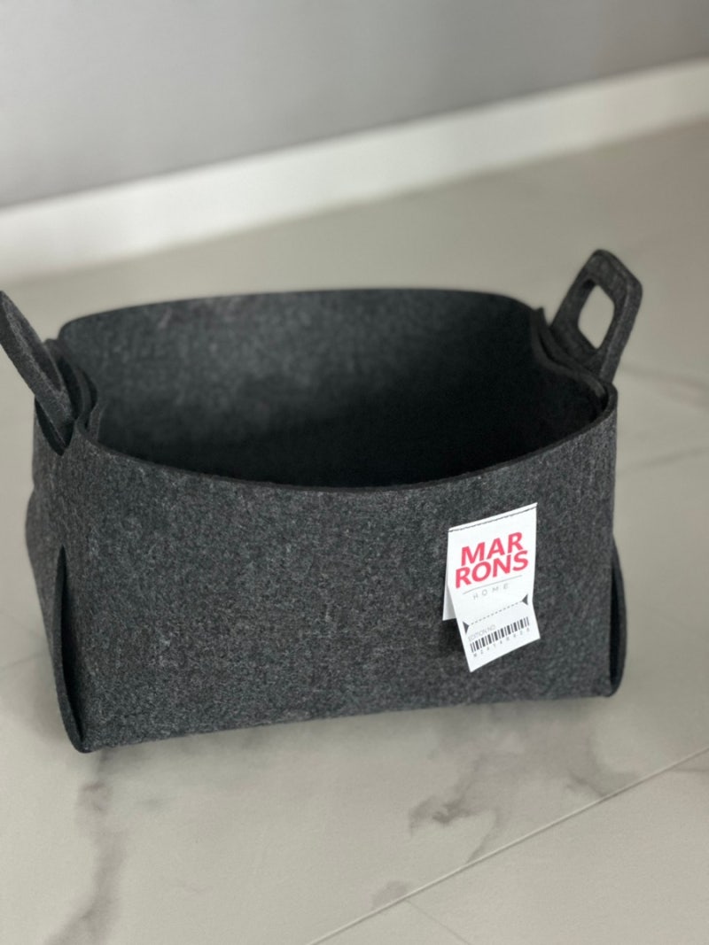 MARRONS 마롱즈 펠트바구니 활용법 잡동사니 정리하기