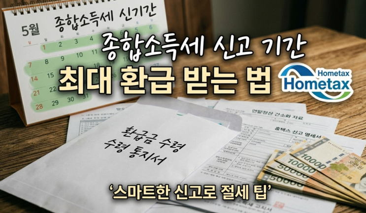  2026년 종합소득세 신고방법 총정리: 홈택스 5분 만에 끝내는 법