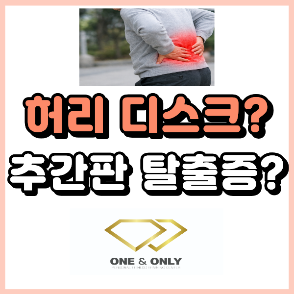  허리 디스크란 무엇일까요? 요추 추간판 탈출증 쉽게 이해하기
