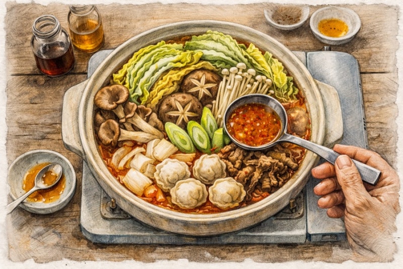 얼큰 만두전골 레시피 정리 - 재료부터 실패 없는 팁까지