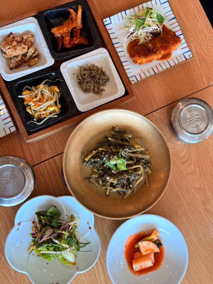  구미 금오산 맛집 아이랑 팔팔순두부 가성비 점심 특선 두부 돈까스