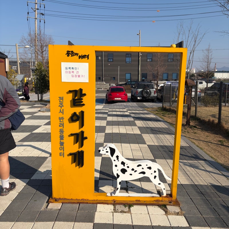 전주반려동물놀이터 같이가개