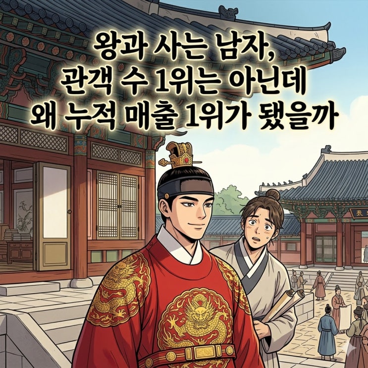  관객 수 3위인데 매출 1위? 왕과 사는 남자 기록의 진짜 이유