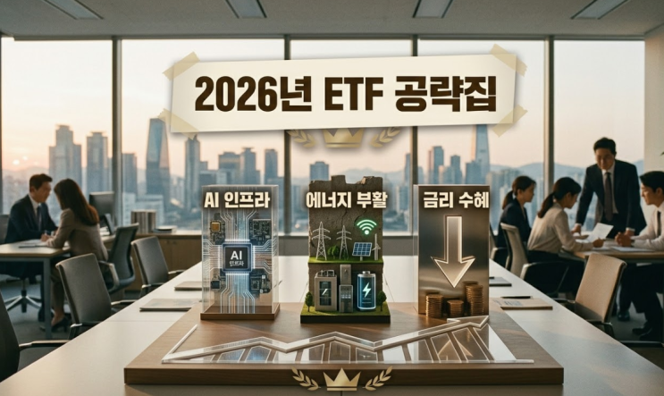  "지금 안 담으면 후회?" 2026년 하반기 주도주 ETF 탑 3 (반도체·에너지·채권)