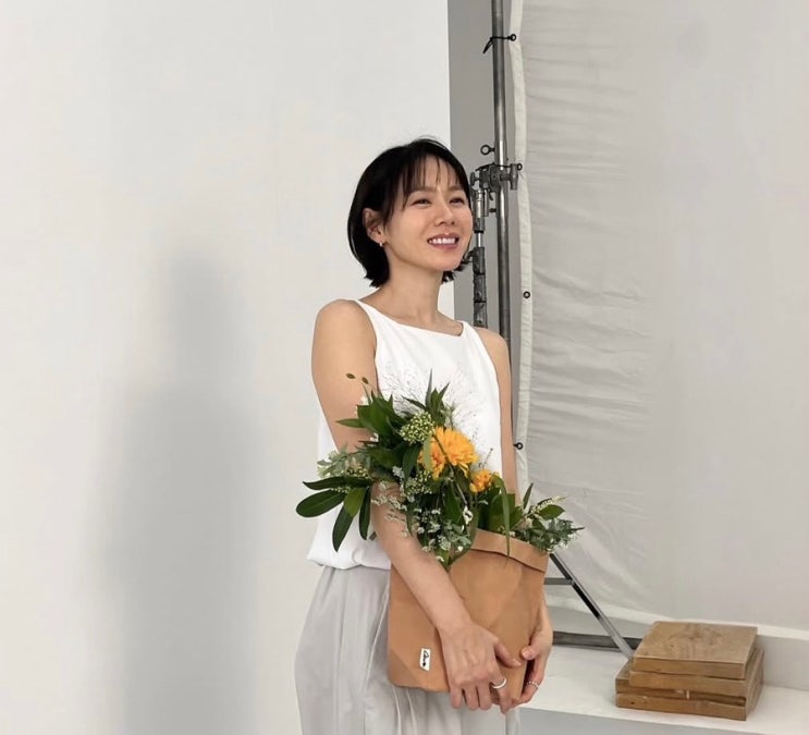  손예진, 44세 단발 청순미 스타일! 시스루뱅 숏단발 실패 없는 유형