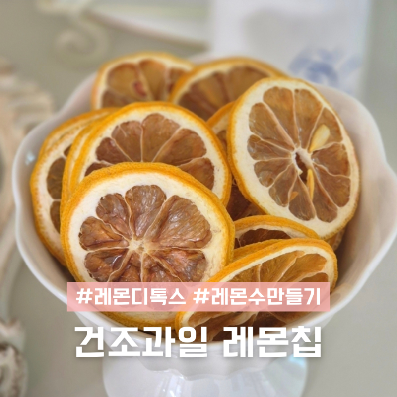건조과일 레몬칩 먹는법 레몬수 부작용없이 레몬디톡스