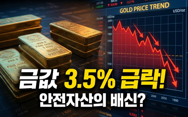  2026년 금값 급락 이유, 전쟁 중에도 안전자산 공식 깨진 결정적 원인