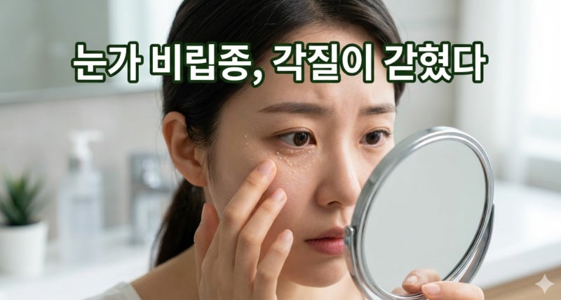 "아이크림 바르다 비립종 생겼다니"...40대 전문의, 진짜 원인 알고 경악