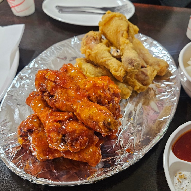  용인 현지 주민 로컬 치킨 맛집, 마평통닭(주차 꿀팁)