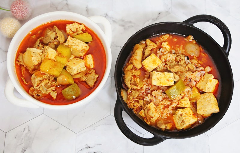 된장찌개 레시피 정호영 된장술밥 대패삼겹살 돼지고기 된장찌개 끓이는법