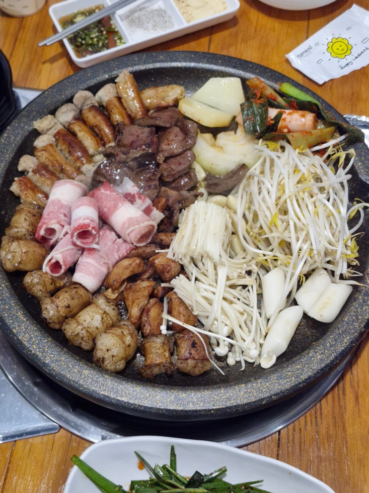  수원 성대 맛집 ‘율전원곱창’ 한우곱창 모둠 후기