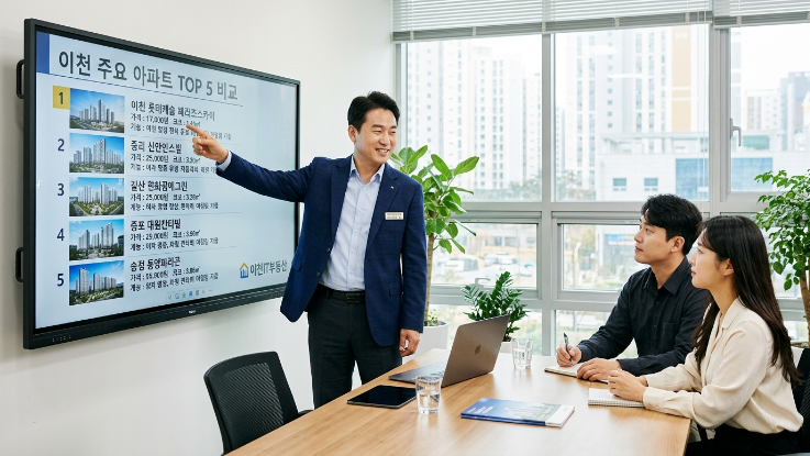  이천 아파트 추천 TOP 5 (2026년 완전 분석)실거주 vs 투자 목적별 핵심 단지 총정리