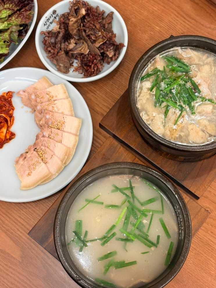  포항 국밥 맛집 든든한 한식 산더미 미성돼지국밥 포항 문덕점