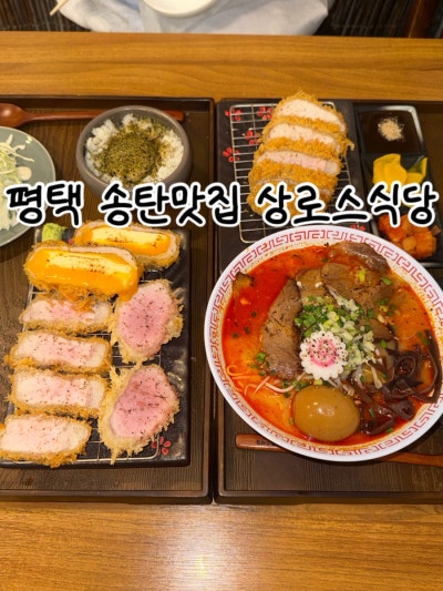 [평택] 평택 돈까스 맛집 송탄 맛집 <상로스식당> 솔직후기