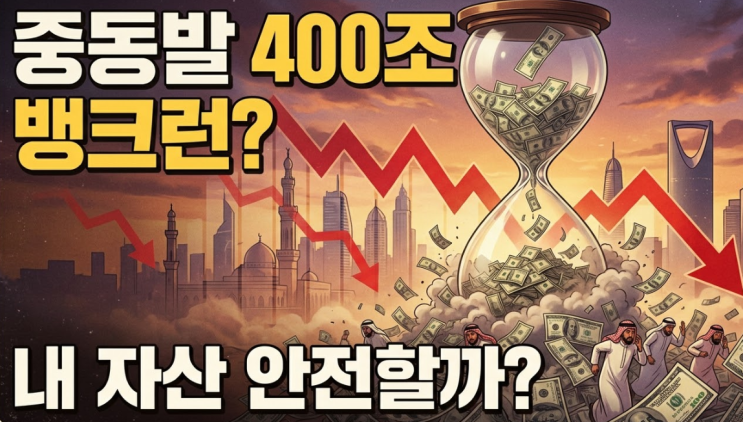  설마 했던 중동 뱅크런 실화? 1조 디르함 수혈에도 불안한 금융 시장의 속사정