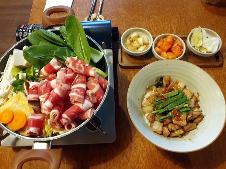  남위례역 맛집 위례 전골 우드막 대만족