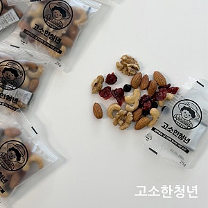 건강 간식 견과류 추천, 고소한청년 하루견과