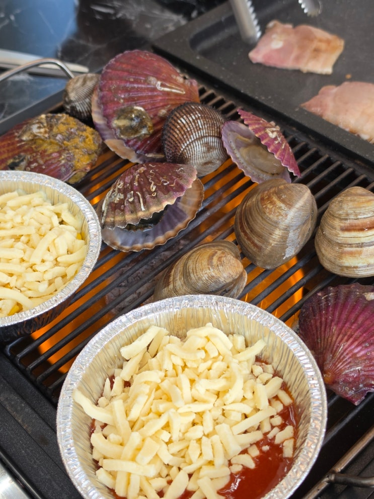  을왕리 무한리필 조개마켓 가족외식 추천! 가성비 좋은 조개구이 맛집 후기