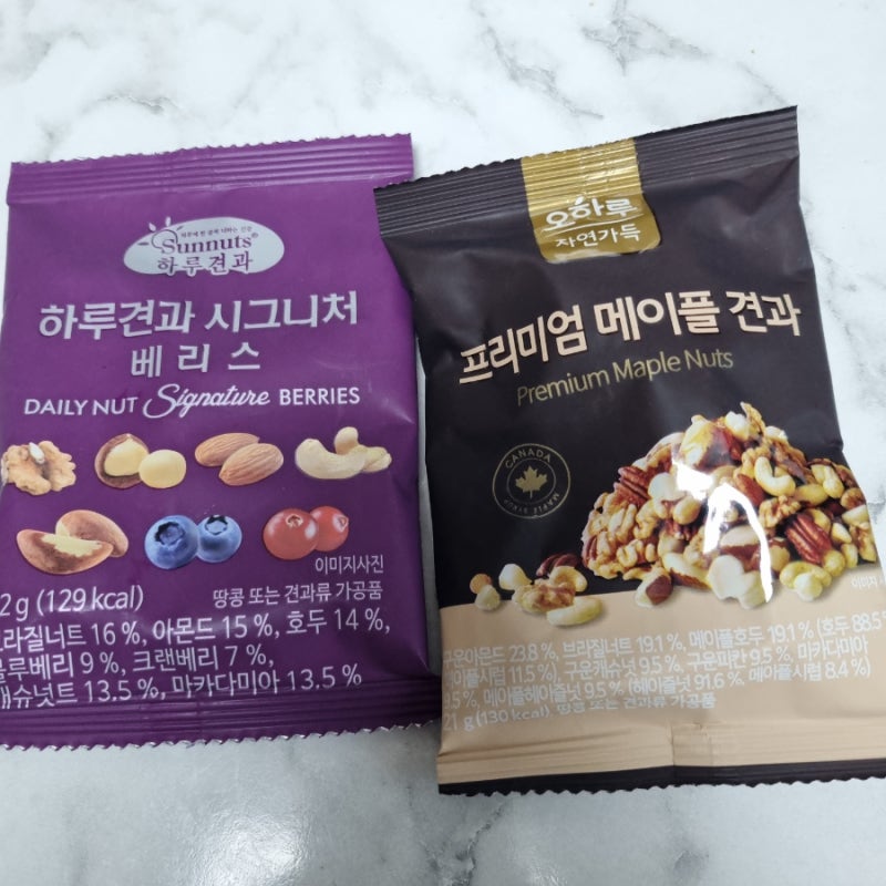 하루견과 시그니처 베리스/오하루 자연가득 프리미엄 메이플견과