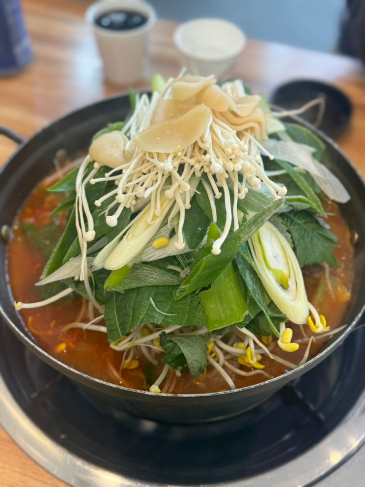  원주 단구동 맛집 24시간 영업 원주 감자탕 해장국집 방가삼대 얼큰한뼈해장국