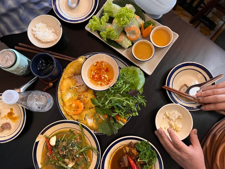  나트랑 가족여행 맛집 촌촌킴 메뉴, 한식파 부모님도 괜찮을까